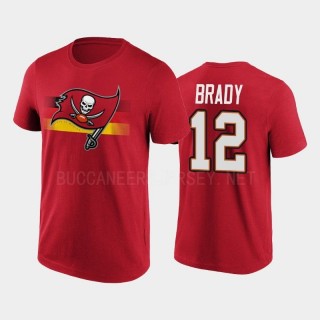 Tampa Bay Buccaneers Tom Brady 2022 Munich Games Hometown T-Shirt - Red