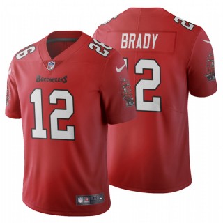 Men's Tom Brady #12 Tampa Bay Buccaneers 2020 Vapor Untouchable Limited Red Jersey